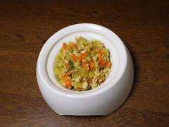 さつまいもとにんじんのそぼろご飯