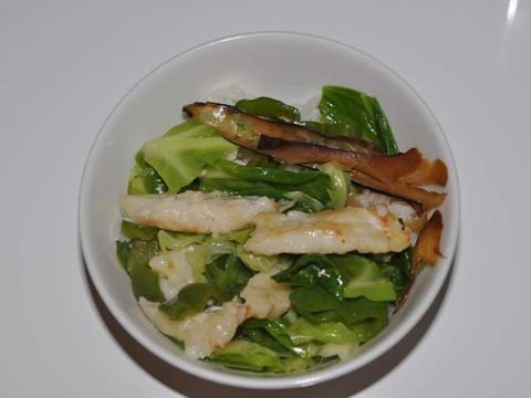 タラと野菜のあんかけご飯