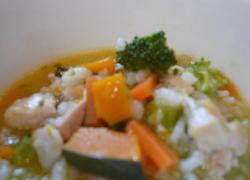 Easy ★ Pumpkin soup risotto