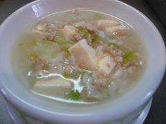 豆腐と白菜の簡単おじや