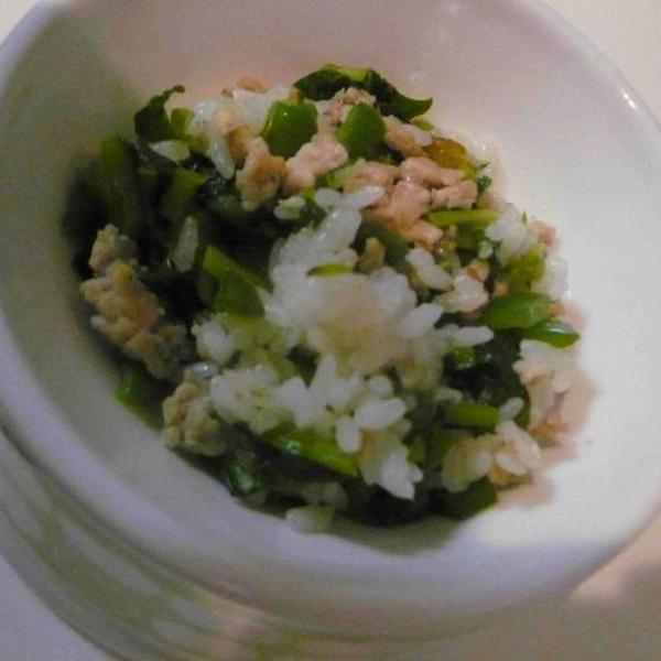 犬ご飯レシピ 小松菜のバターライス Byたっきー No 3 わんわんシェフ見習い中