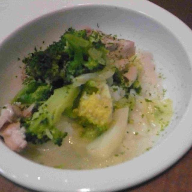 鶏とブロッコリーのあんかけごはん