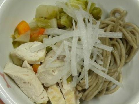 さっぱりお蕎麦