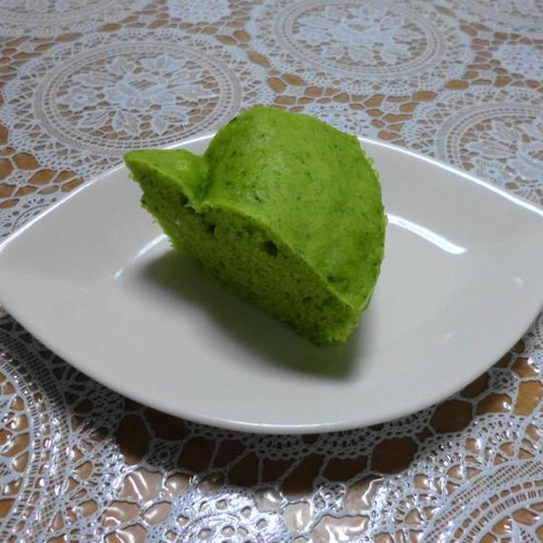 犬ご飯レシピ 小松菜の蒸しパン By犬膳猫膳本舗 わんわんシェフ見習い中