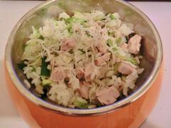 マグロの湯切り丼