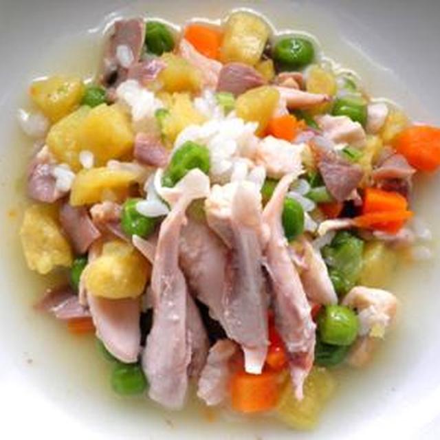 野菜ころころ鶏おじや