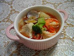 ぽかぽか魚介のブイヤベース