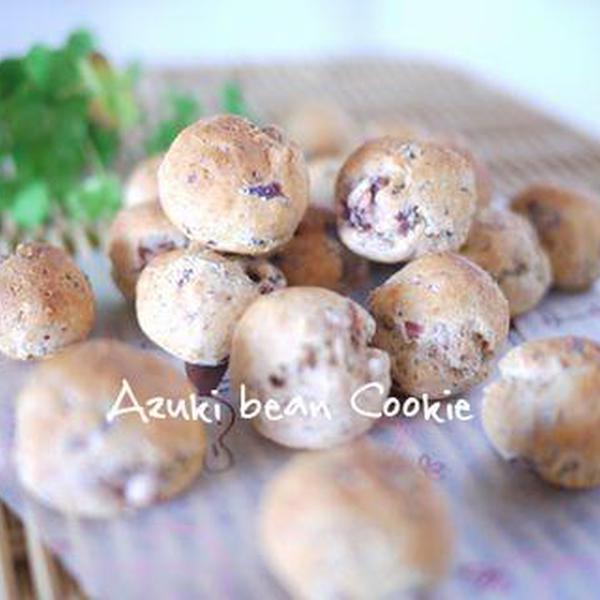 犬ご飯レシピ 小豆のまん丸クッキー Bymalin わんわんシェフ見習い中