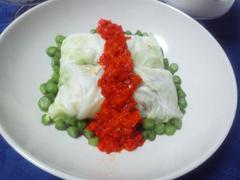 見た目は、ロールキャベツ！