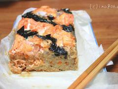 卵不使用作り置き★鮭定食・ケークサレ