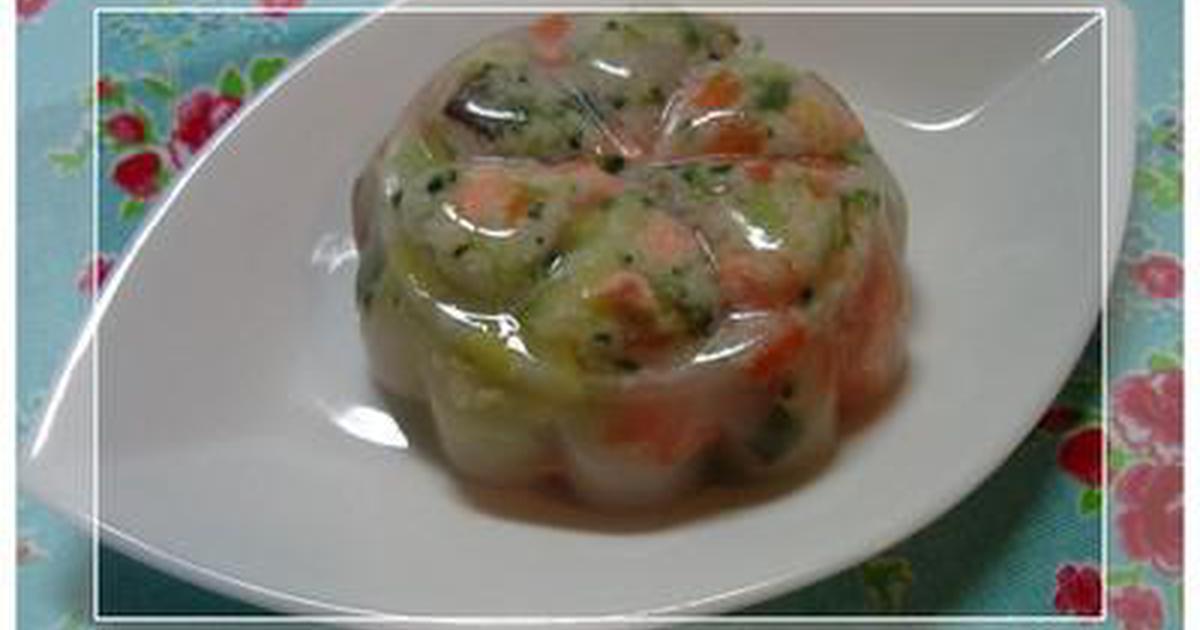 犬ご飯レシピ サーモンミルクゼリー By犬膳猫膳本舗 No 7 わんわんシェフ見習い中