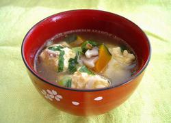 [Body warm] Red snapper fuwatama soup