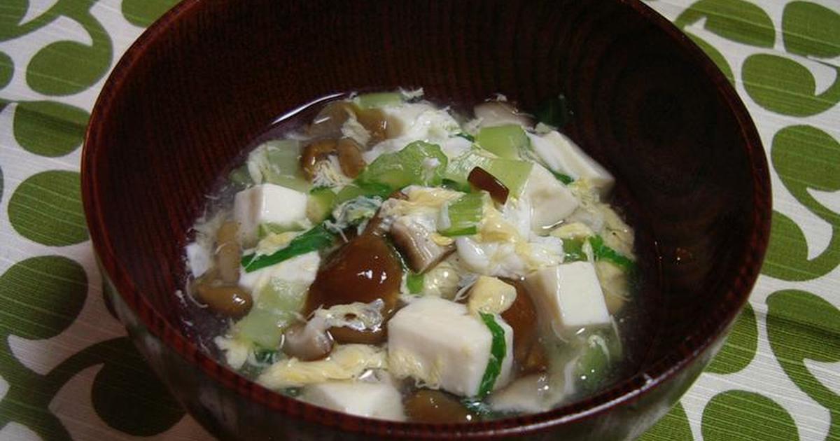 犬ご飯レシピ お豆腐ときのこのヘルシーあんかけ By犬膳猫膳本舗 No 869 わんわんシェフ見習い中