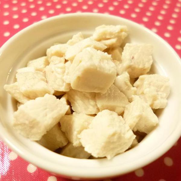 犬ご飯レシピ トッピングに便利 簡単 蒸し鶏 Bypom No 936 わんわんシェフ見習い中