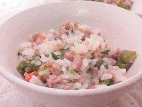 ひき肉の炒飯