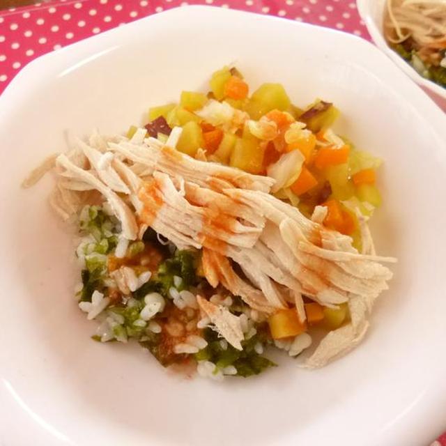 簡単！涙やけ改善定食☆
