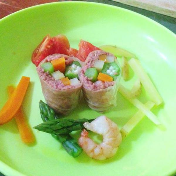 犬ご飯レシピ 生春巻き Bykaede No 1009 わんわんシェフ見習い中
