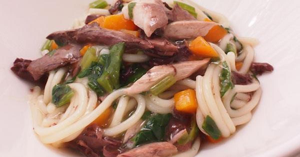 犬ご飯レシピ マグロのアラとほうれん草のパスタ Byちゅう 河村昌美 No 1029 わんわんシェフ見習い中