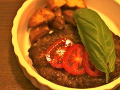 野菜たっぷりハンバーグ