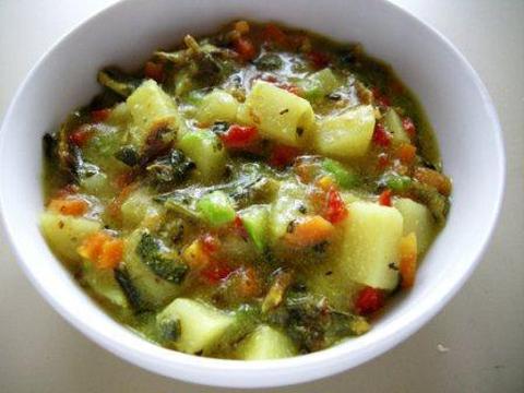 煮干しのおからカレー