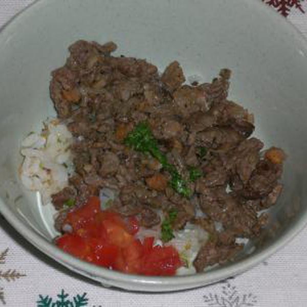 犬ご飯レシピ ワン牛丼 Byどるどるぱくぱく No 1195 わんわんシェフ見習い中
