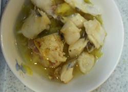 Sauteed winter vegetables and white fish