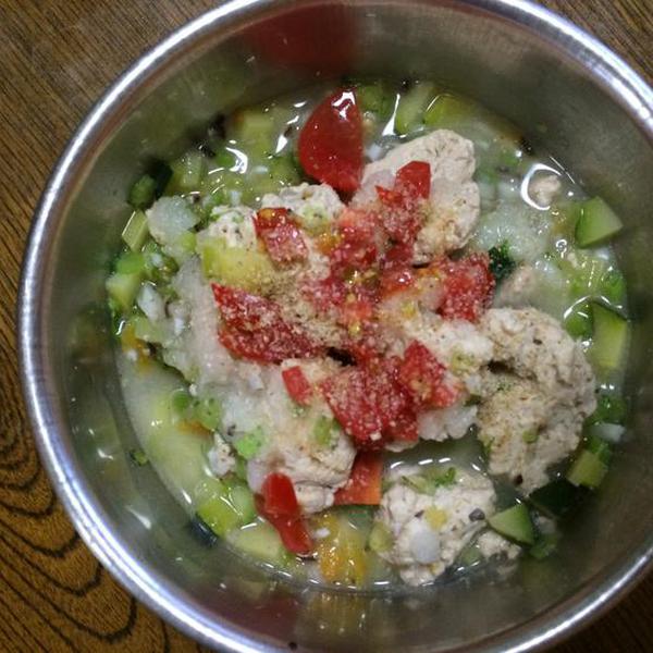 犬ご飯レシピ マグロ団子スープ Byｏｈ りん わんわんシェフ見習い中