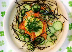 Summer vegetable bukkake udon