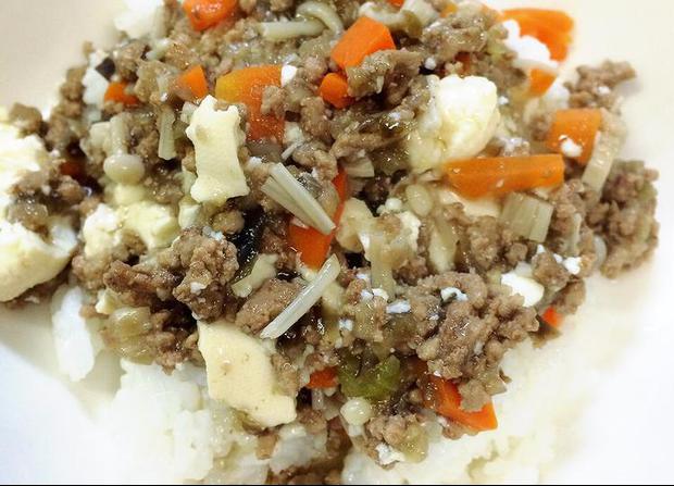 麻婆ナス風ご飯