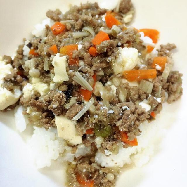 麻婆ナス風ご飯