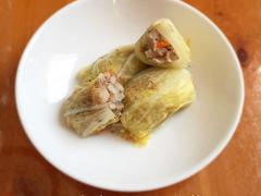 さんまのロール白菜