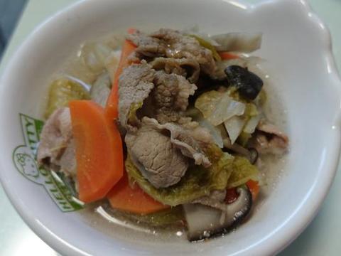 人と一緒に豚汁～闘病レシピ3～