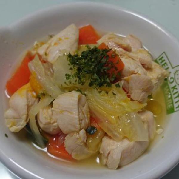 彩り野菜とささみ～闘病レシピ5～