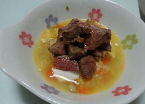 牛肉と彩り野菜～消化重視レシピ～