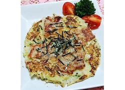 Fluffy okonomiyaki ♪