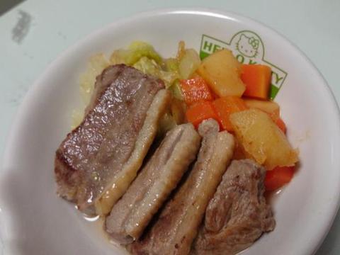 鴨の野菜添え～食いつき重視レシピ～