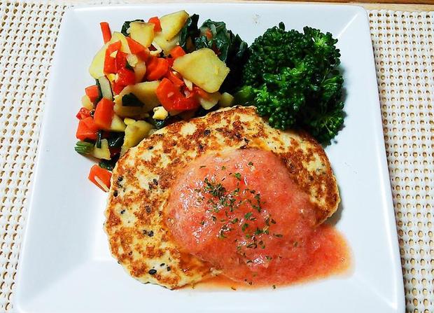 とろろつくねバーグ