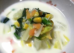 ﾁｮｰ簡単野菜のミルク煮