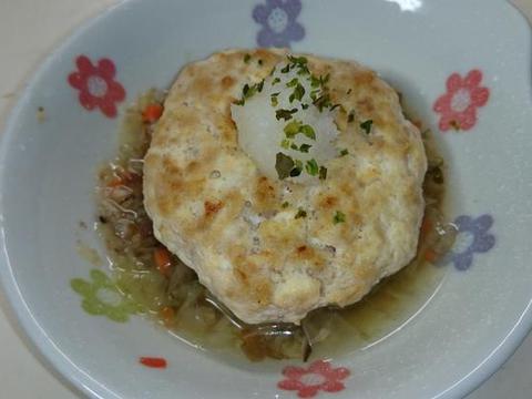 鶏と豆腐のハンバーグ