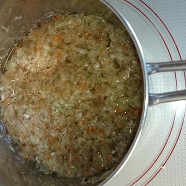 基本の和風だし野菜スープ(腎臓対策)
