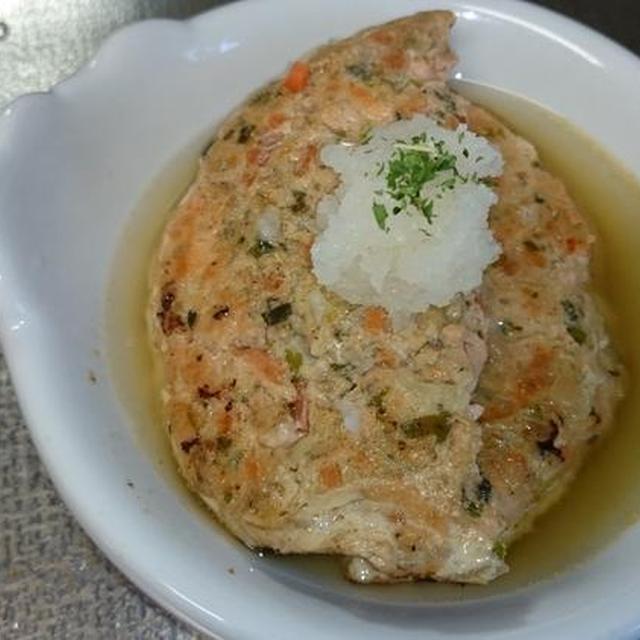 お魚和風ハンバーグ
