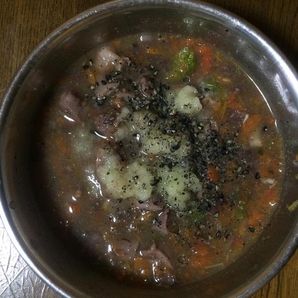 犬ご飯レシピ あずき粥 Byｏｈ りん わんわんシェフ見習い中
