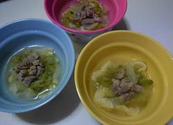 Handmade duck soy milk udon ♪