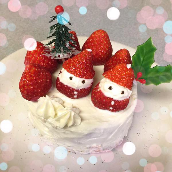 犬ご飯レシピ クリスマスケーキ Byはんみ No 1701 わんわんシェフ見習い中