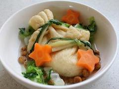 お魚のヘルシー巾着♪