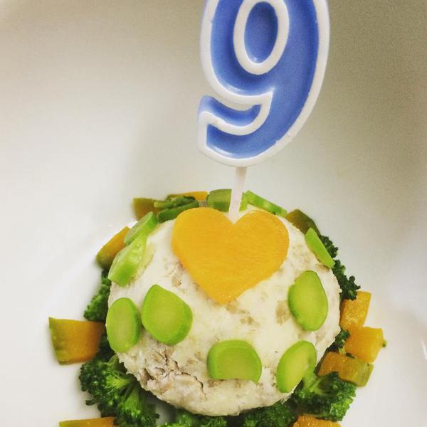 犬ご飯レシピ 誕生日に野菜ケーキ Byサチ No 17 わんわんシェフ見習い中