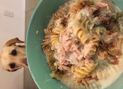 Turnip and cauliflower potage pasta
