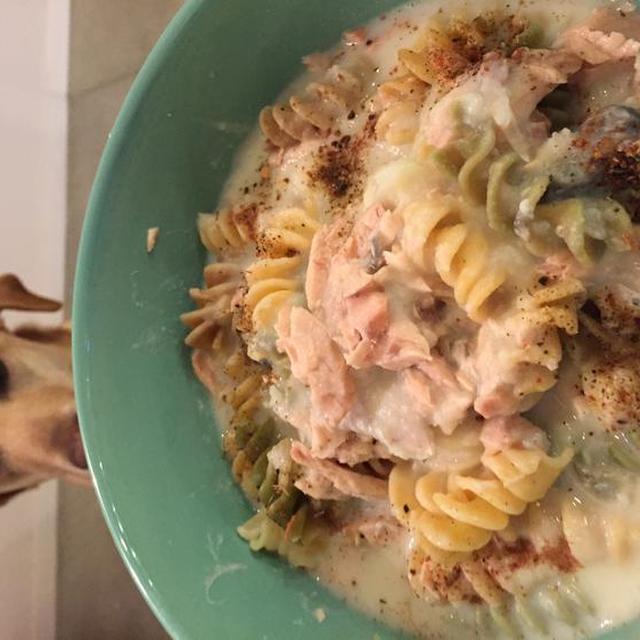 かぶとカリフラワーのポタージュパスタ