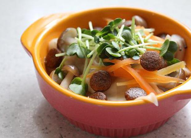 残り物野菜で♪ワンタンスープ