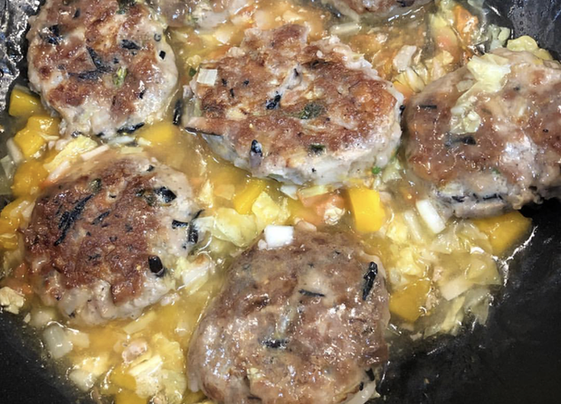 食いつき◎健康バーグ